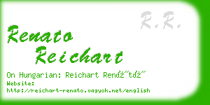 renato reichart business card